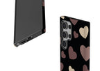 White & Black Hearts Tough Case for Samsung Galaxy — Finnaij
