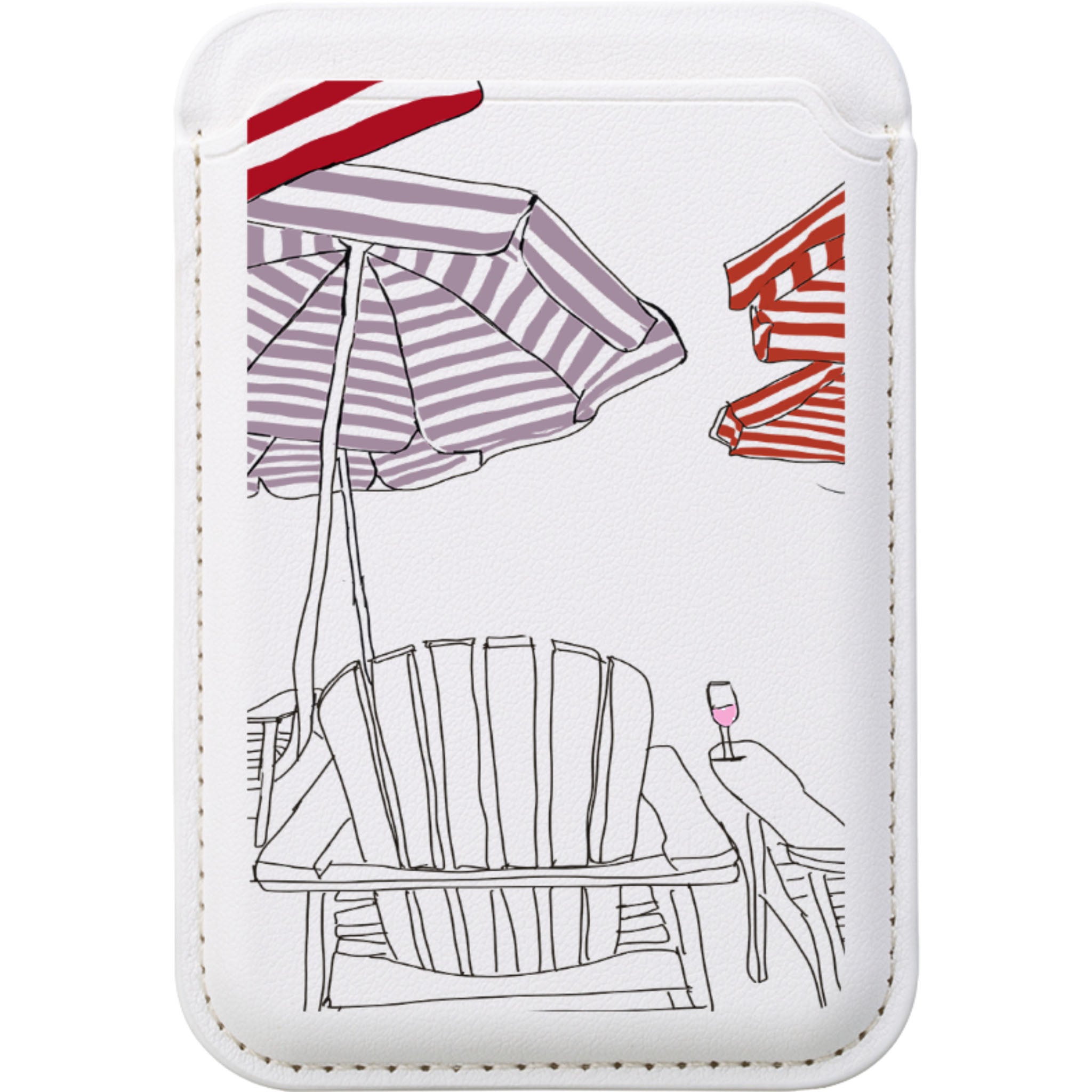 Westward by Keagan Haight — Magsafe Wallet for White — Finnaij