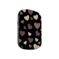 White & Black Hearts — MagSafe CHARGEPOD — Finnaij