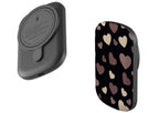 White & Black Hearts MagSafe CHARGEPOD — Finnaij
