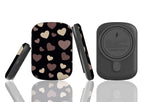 White & Black Hearts MagSafe CHARGEPOD — Finnaij