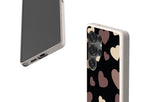 White & Black Hearts Bio-degradable Case for Samsung Galaxy — Finnaij