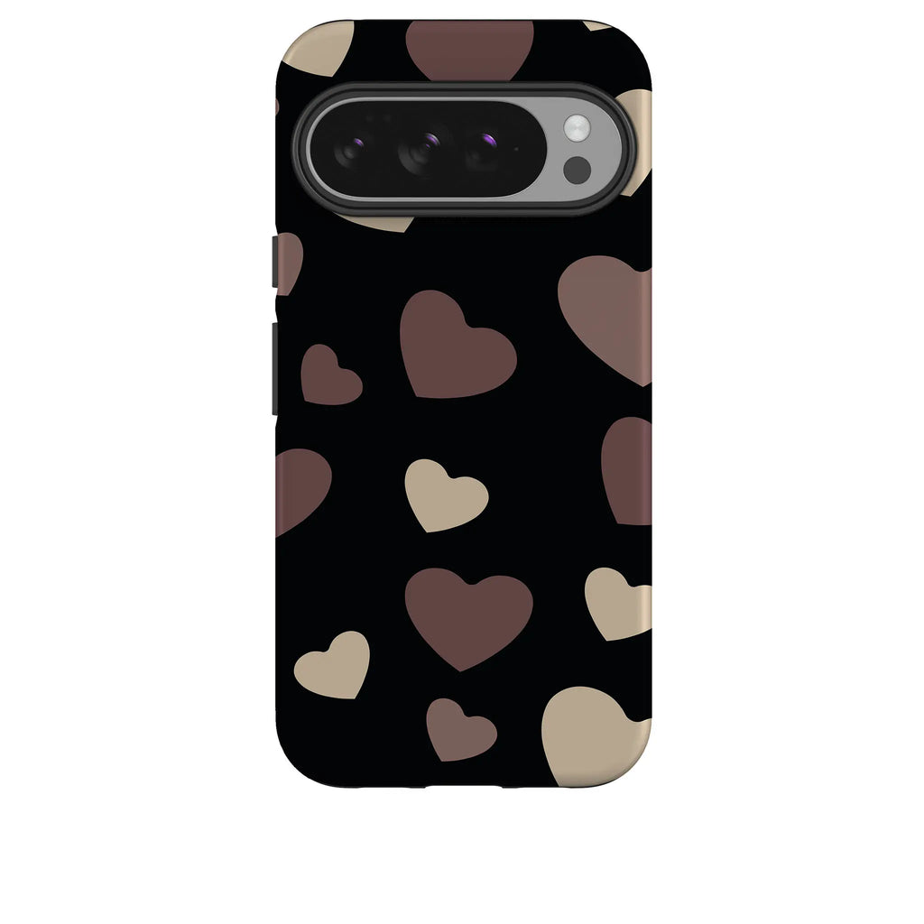 White & Black Hearts — Tough Case for Google — Finnaij