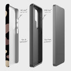White & Black Hearts — Tough Case for Samsung — Finnaij