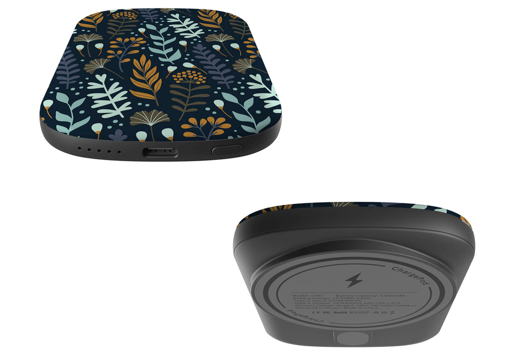 Wild Floral MagSafe CHARGEPOD — Finnaij