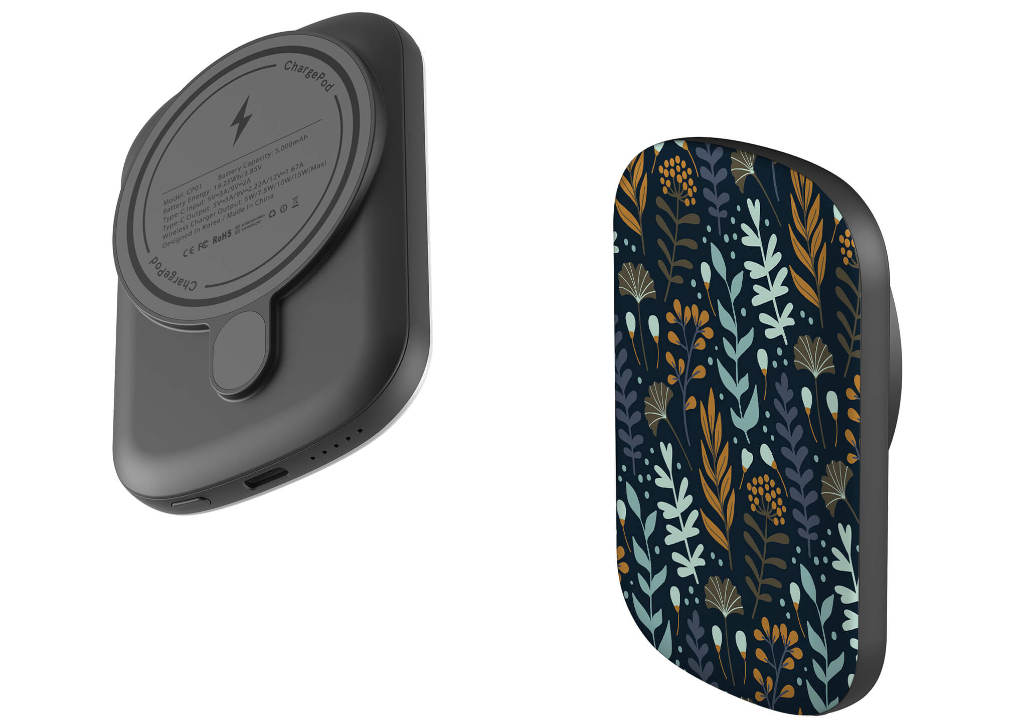Wild Floral MagSafe CHARGEPOD — Finnaij