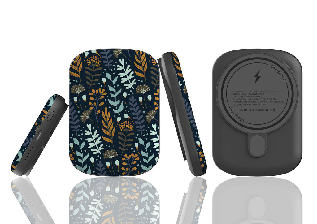 Wild Floral MagSafe CHARGEPOD — Finnaij