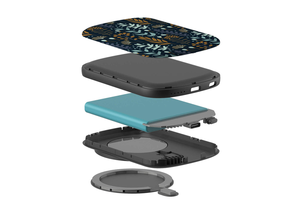 Wild Floral MagSafe CHARGEPOD — Finnaij