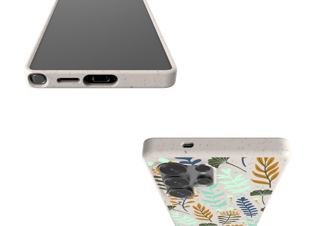 Wild Floral Natural Bio-degradable Case for Samsung Galaxy — Finnaij