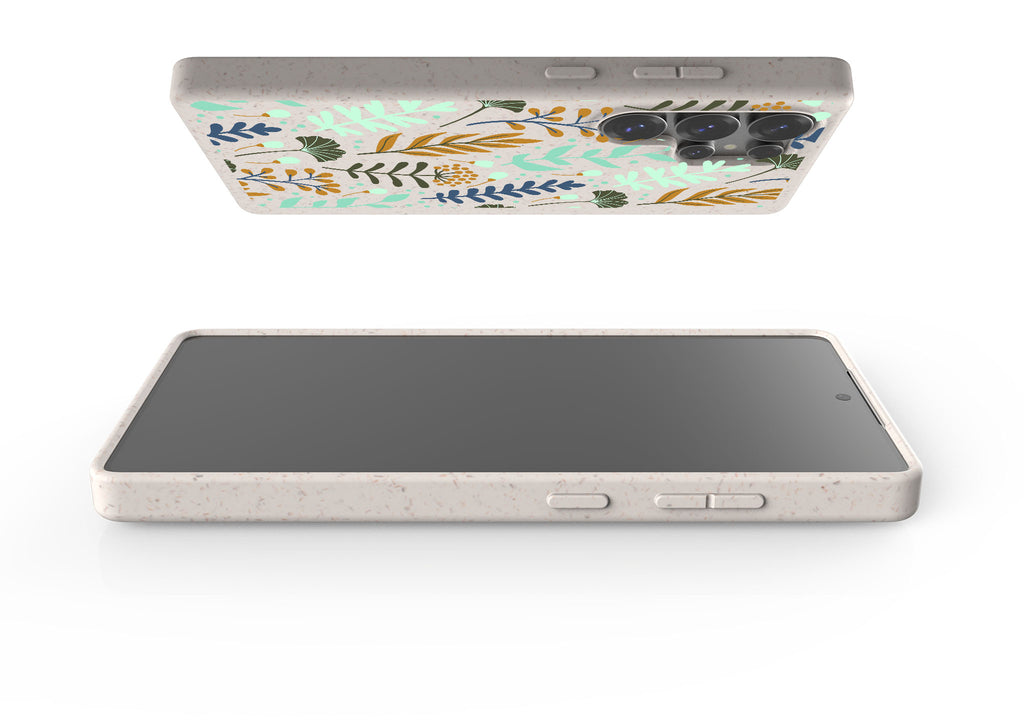 Wild Floral Natural Bio-degradable Case for Samsung Galaxy — Finnaij