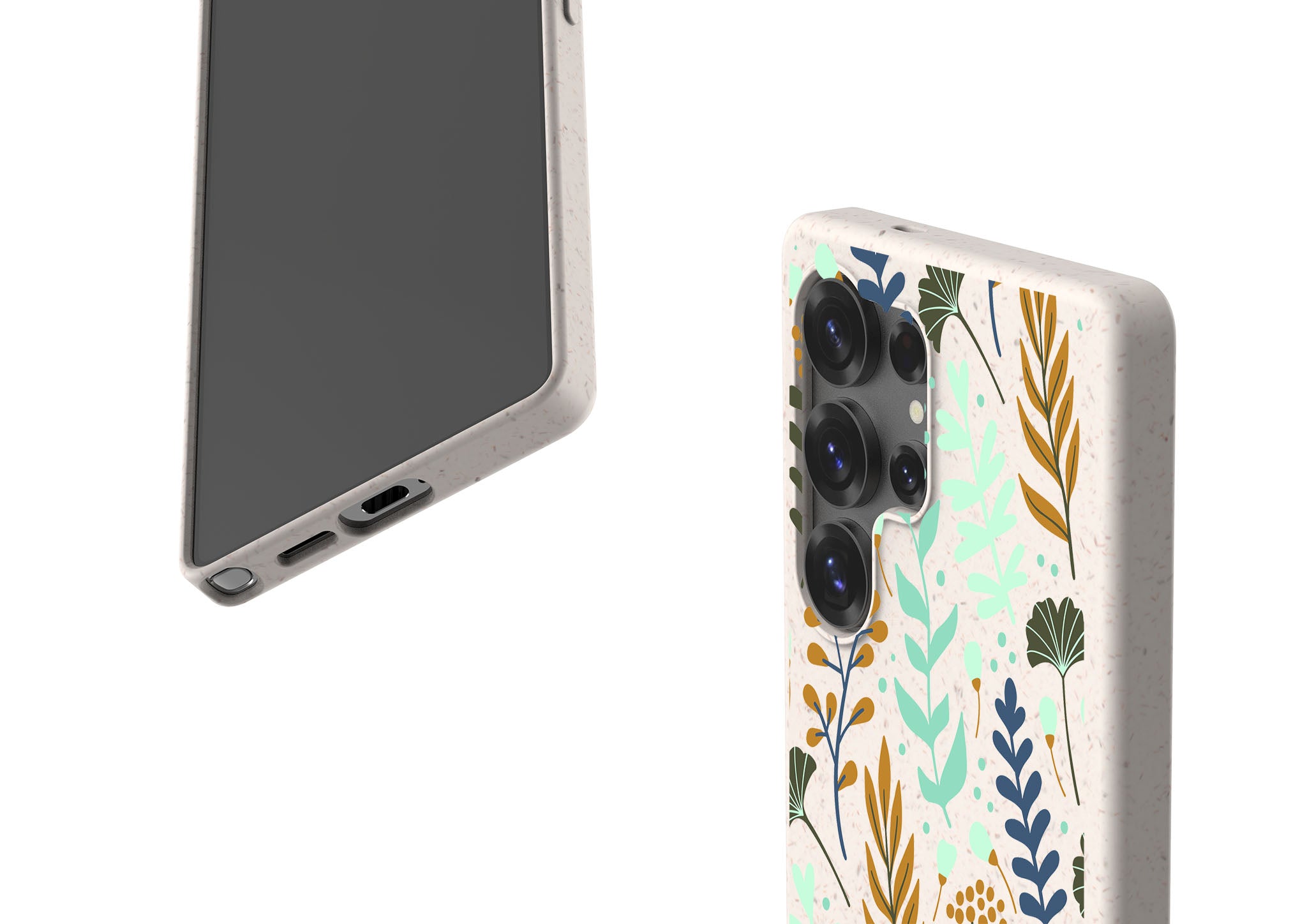 Wild Floral Natural Bio-degradable Case for Samsung Galaxy — Finnaij