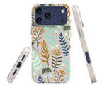 Wild Floral Natural — iPhone Bio-degradable Case — Three Quarter — Finnaij