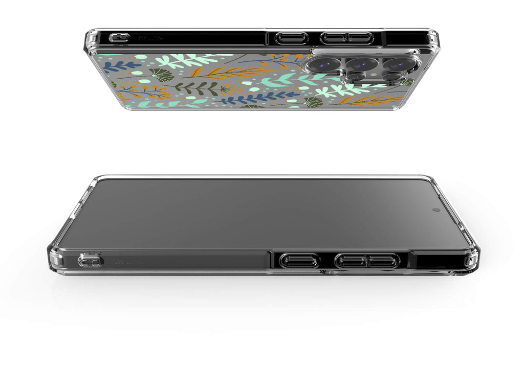Wild Floral Clear Impact Case for Samsung Galaxy — Finnaij