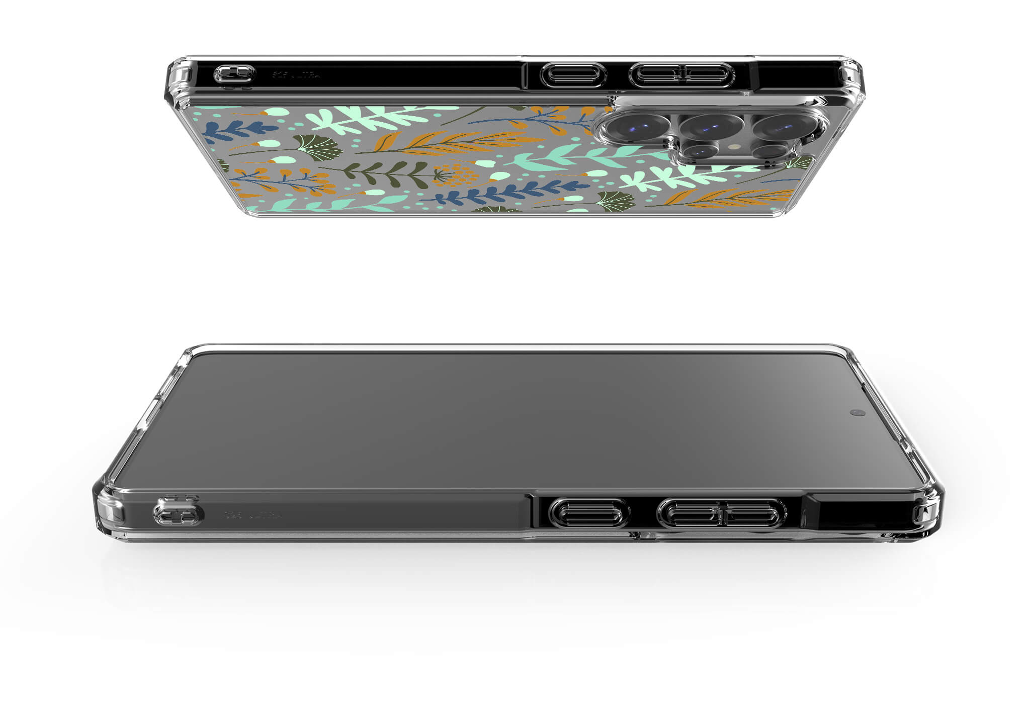 Wild Floral Clear Impact Case for Samsung Galaxy — Finnaij