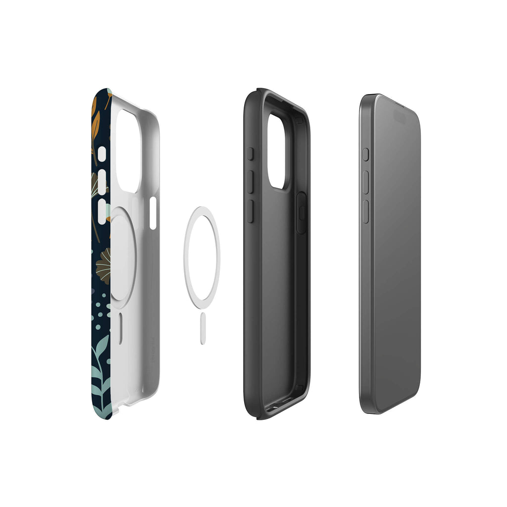 Wild Floral — Magsafe Tough Case for iPhone — Finnaij