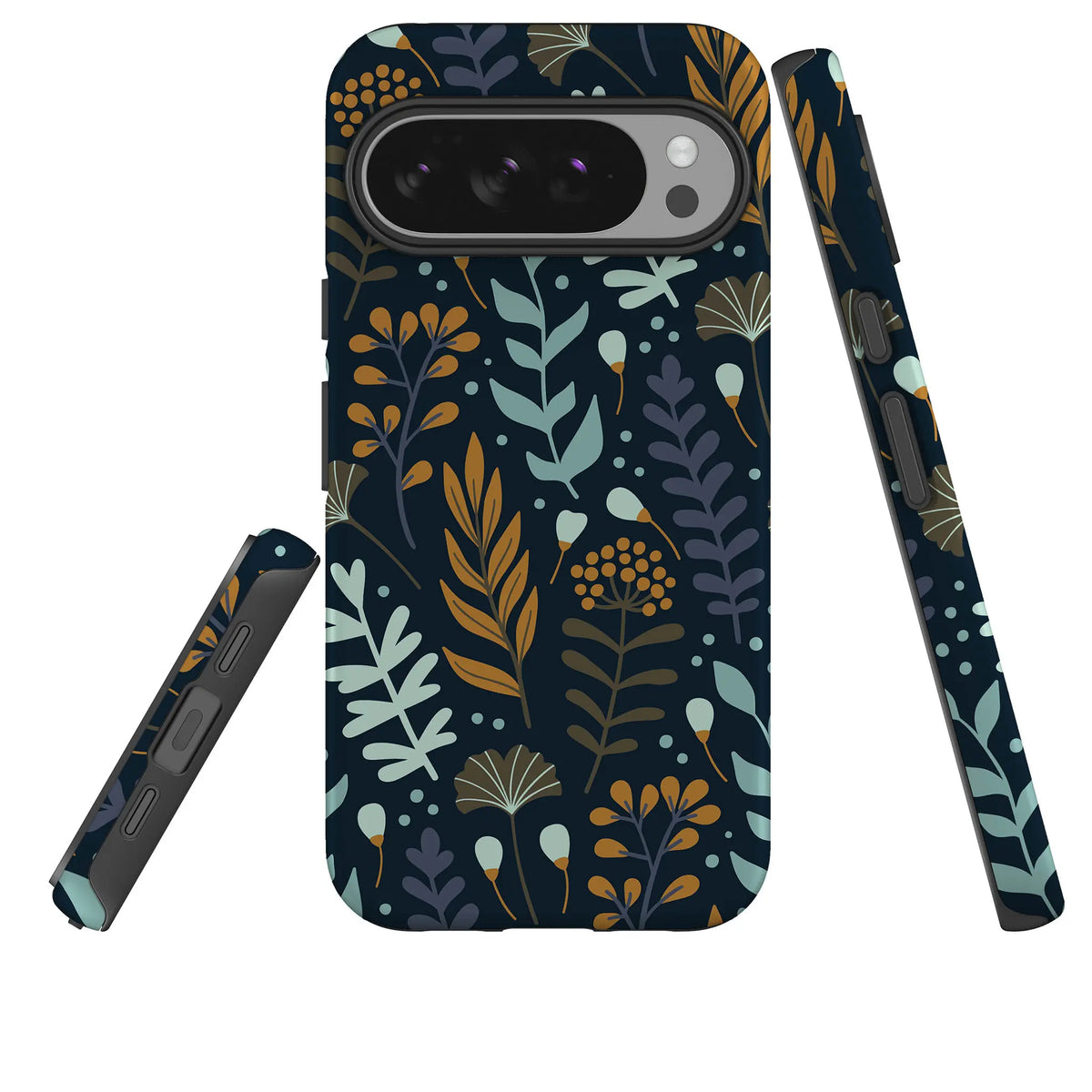 Wild Floral — Tough Case for Google — Three Quarter — Finnaij