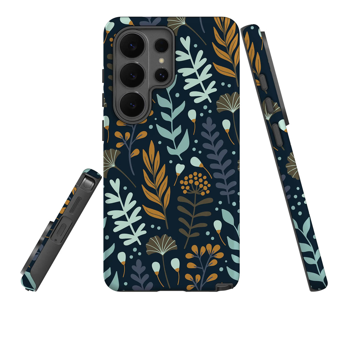 Wild Floral — Tough Case for Samsung — Three Quarter — Finnaij