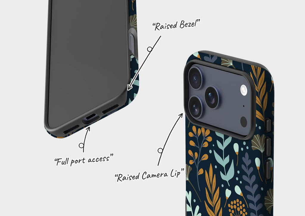 Wild Floral — Tough Case for iPhone — Finnaij