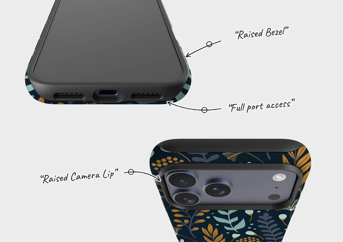 Wild Floral — Tough Case for iPhone — Finnaij