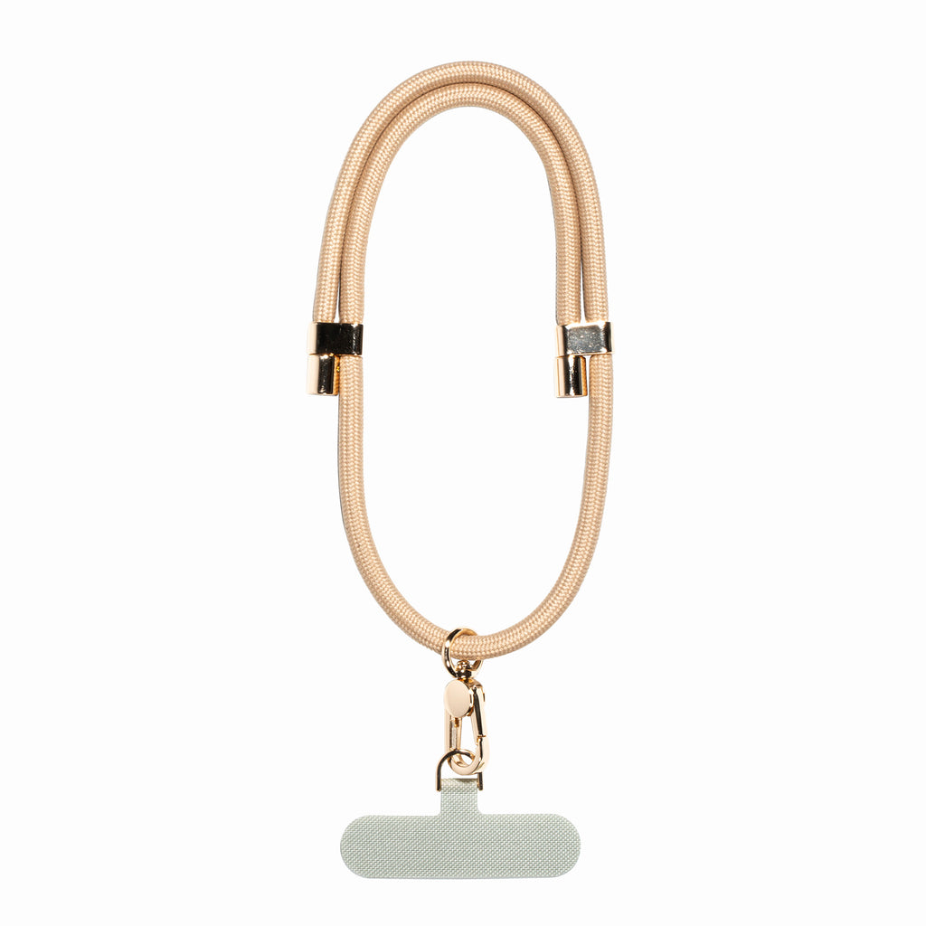 Wrist Adjustable Phone Strap — Beige — Finnaij