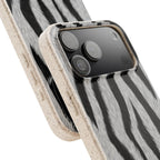 Zebra Groove Bio-degradable Case for iPhone — Finnaij