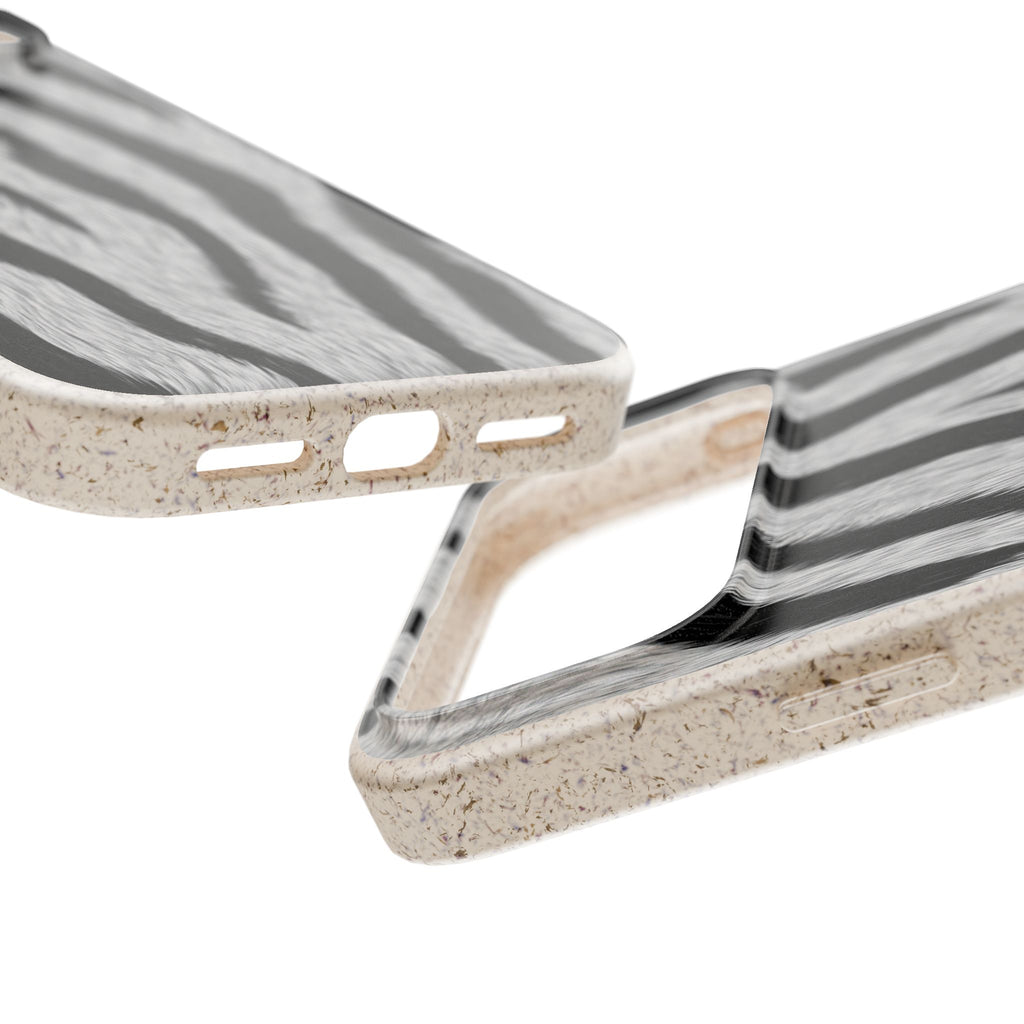 Zebra Groove Bio-degradable Case for iPhone — Finnaij