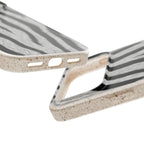 Zebra Groove Bio-degradable Case for iPhone — Finnaij
