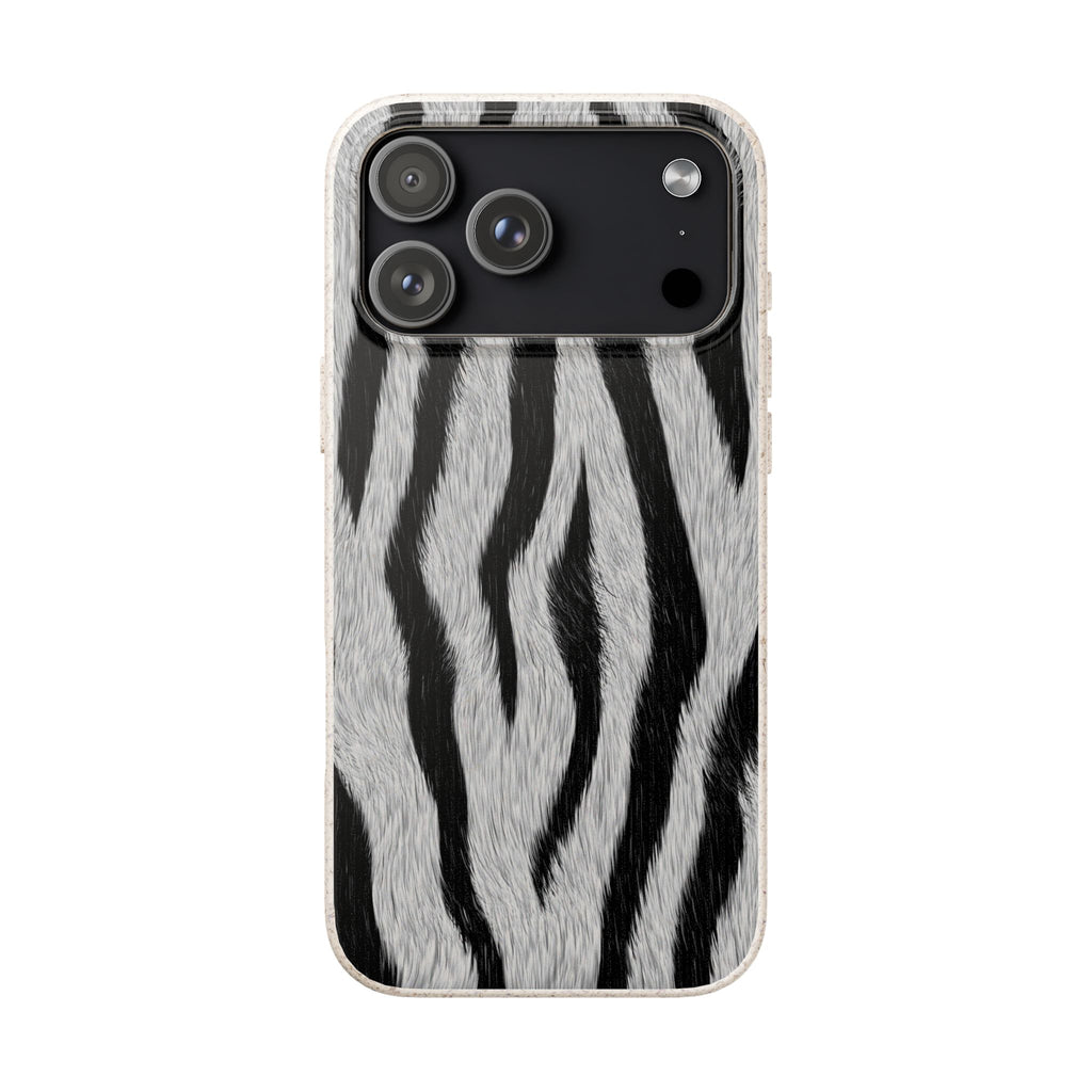 Zebra Groove Bio-degradable Case for iPhone — Finnaij