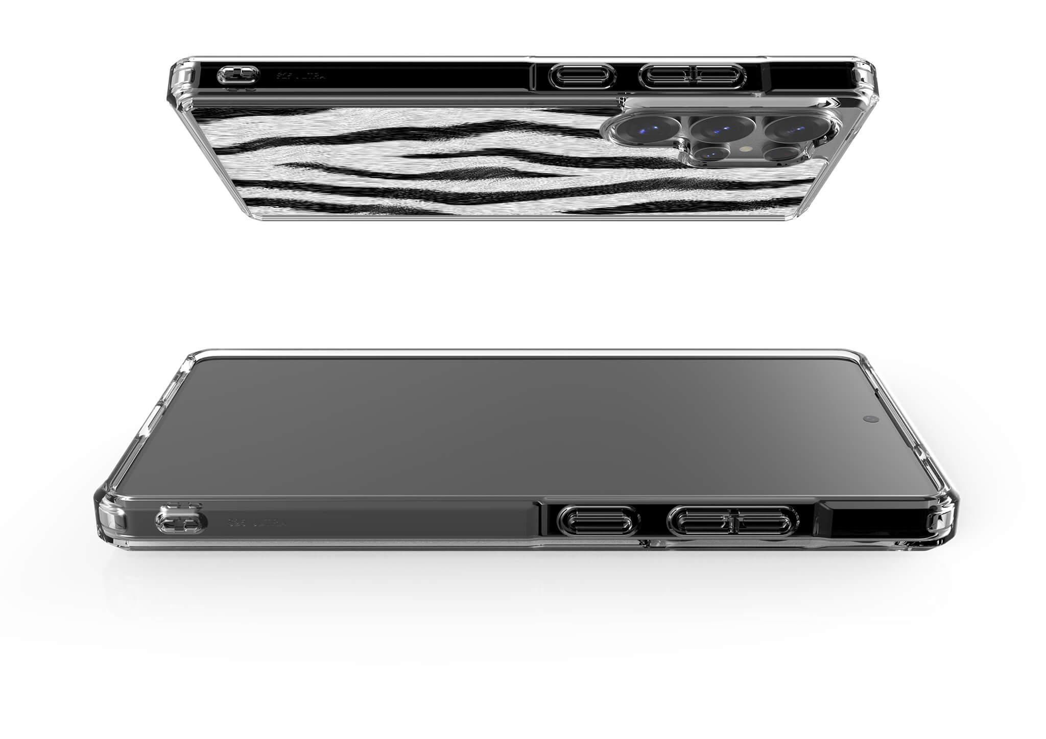 Zebra Groove Clear Impact Case for Samsung Galaxy — Finnaij