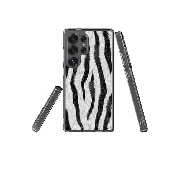 Zebra Groove - Samsung Galaxy Clear Impact Case