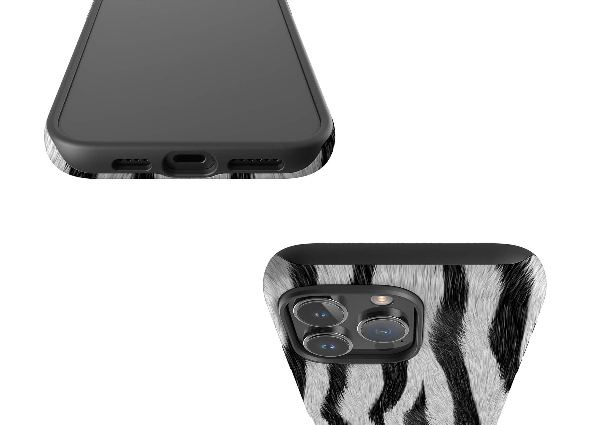 Zebra Groove Tough Case for iPhone — Finnaij