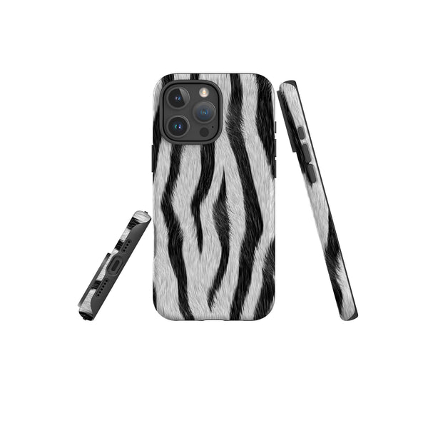 Zebra Groove - iPhone Tough Case