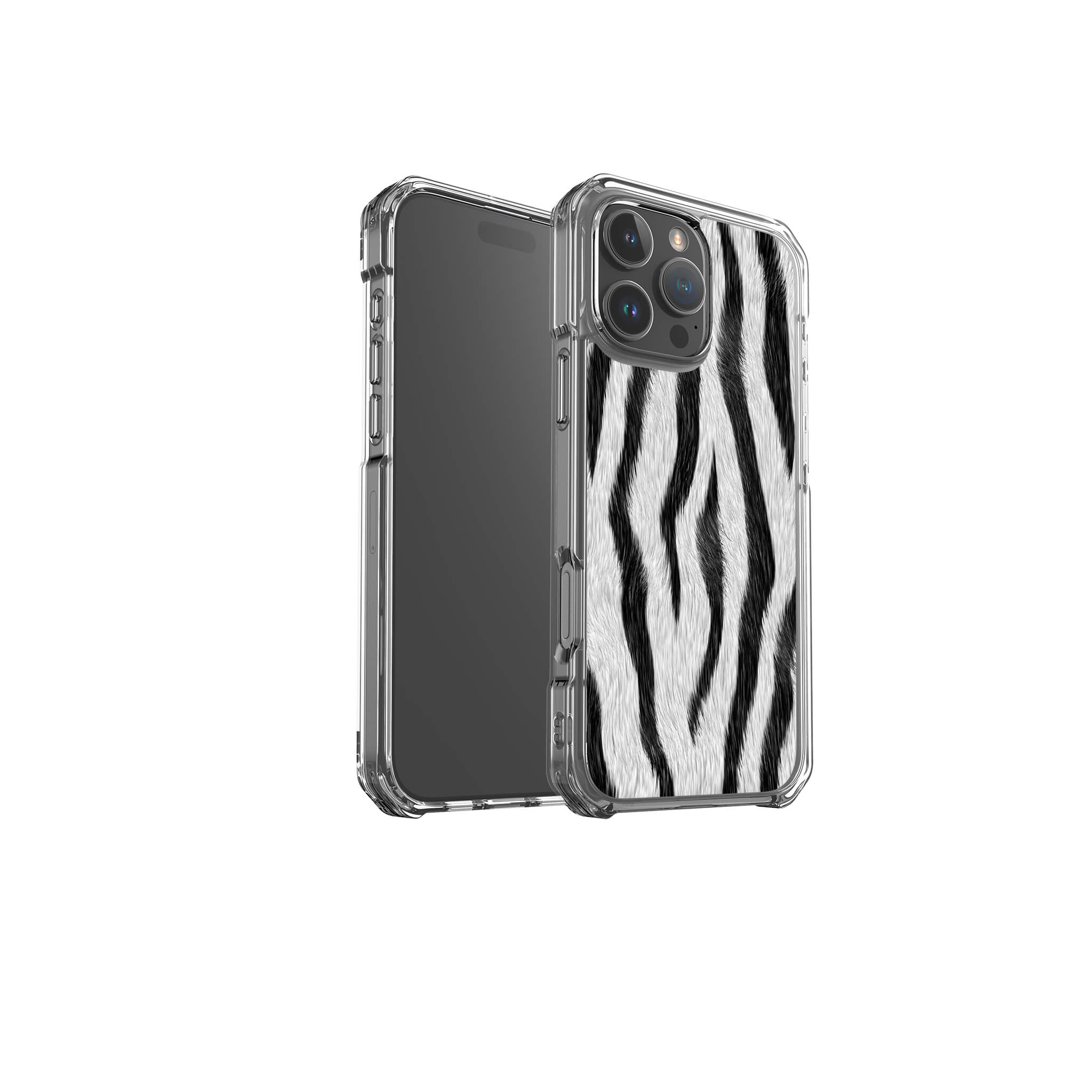 Zebra Groove MagSafe Clear Impact Case for iPhone — Finnaij