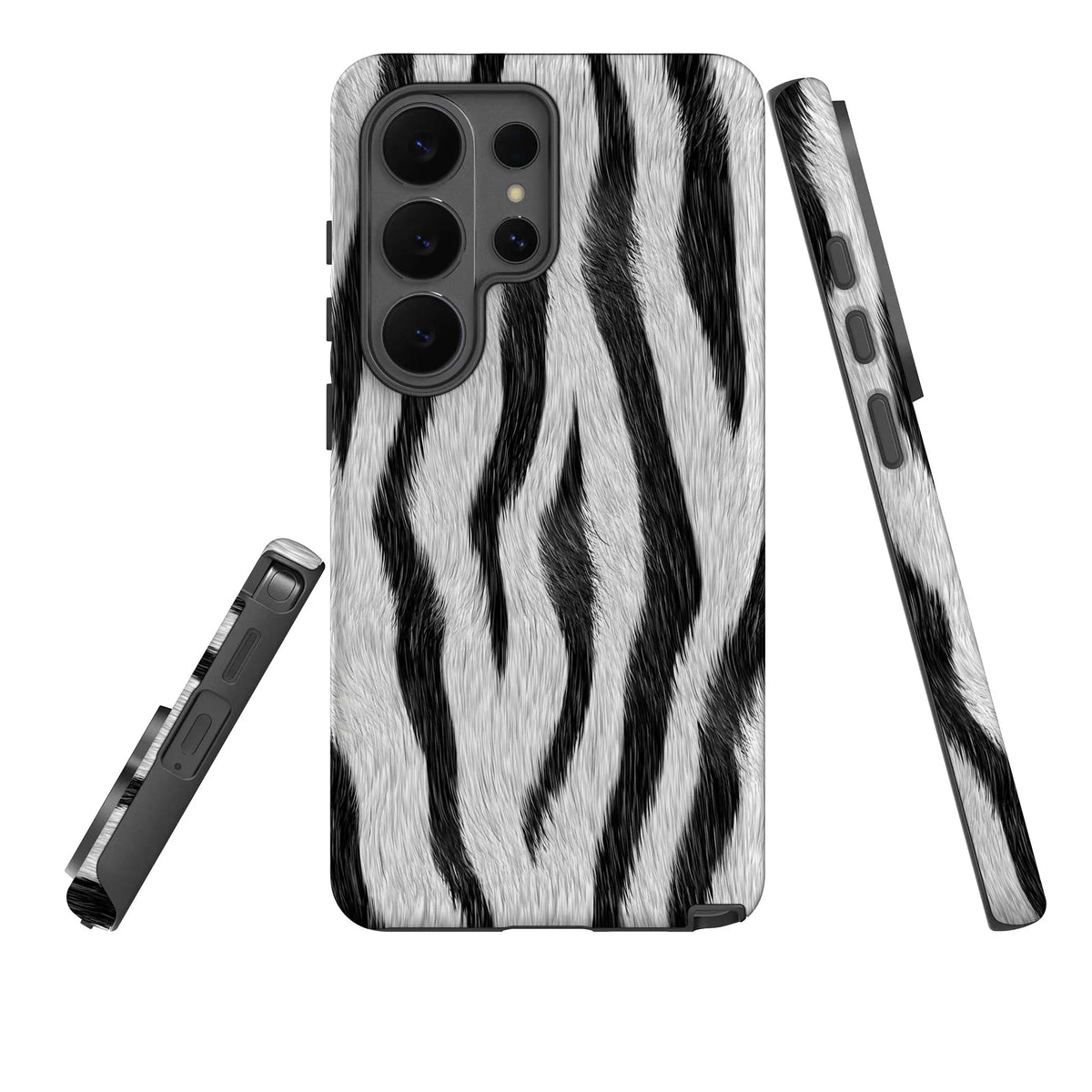 Zebra Groove — Tough Case for Samsung — Three Quarter — Finnaij