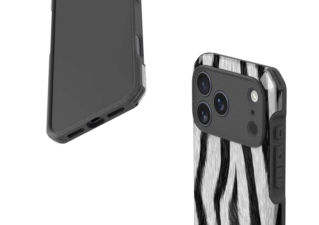 Zebra Groove — Impact Armour MagSafe Case for iPhone — Finnaij