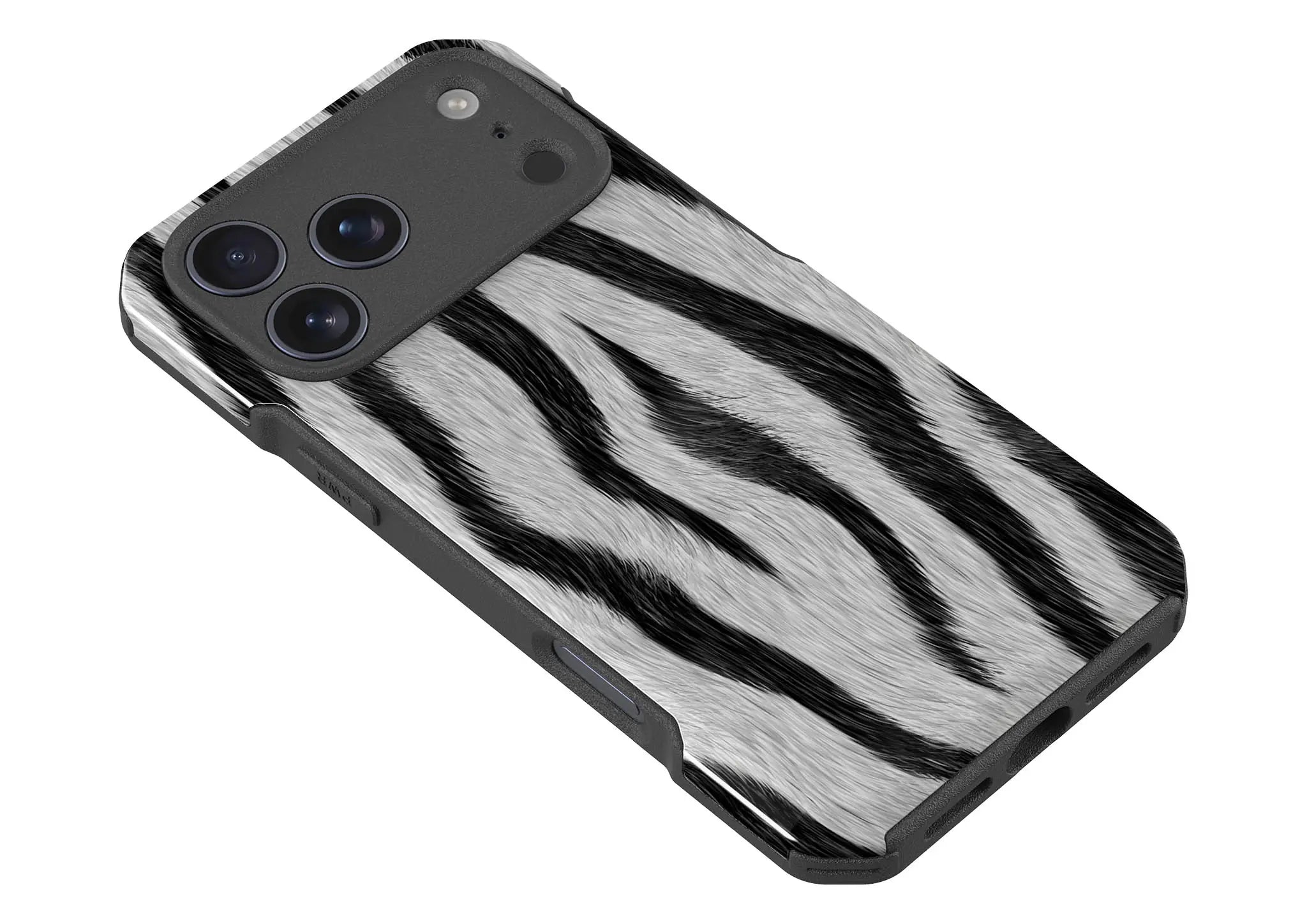 Zebra Groove — Impact Armour MagSafe Case for iPhone — Finnaij