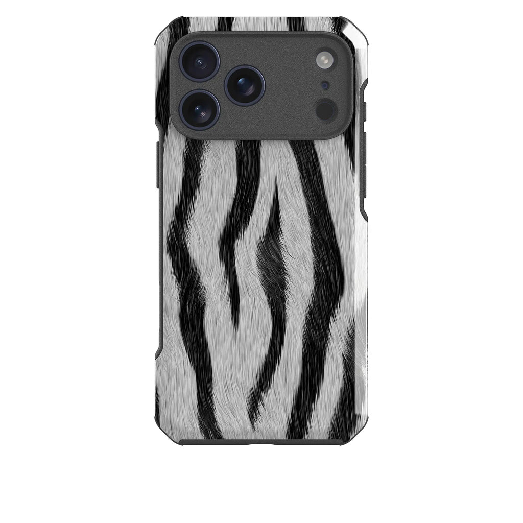 Zebra Groove — Impact Armour MagSafe Case for iPhone — Finnaij