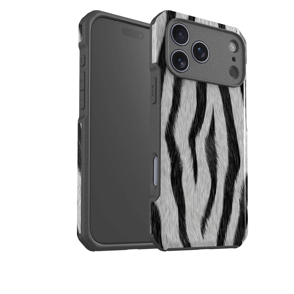 Zebra Groove — Impact Armour MagSafe Case for iPhone — Finnaij
