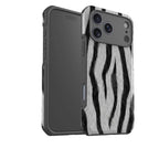 Zebra Groove — Impact Armour MagSafe Case for iPhone — Finnaij