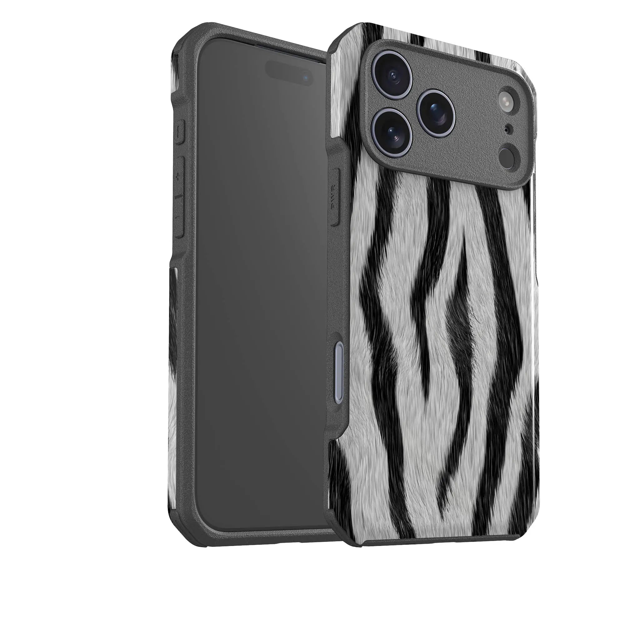 Zebra Groove — Impact Armour MagSafe Case for iPhone — Finnaij