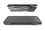 Zebra Groove — Impact Armour MagSafe Case for iPhone — Finnaij