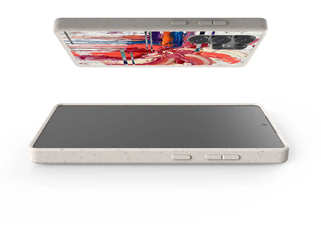 Abstract Florals by Frida Lövström — Samsung Galaxy Bio-degradable Case — Finnaij