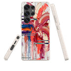 Abstract Florals by Frida Lövström — Samsung Galaxy Bio-degradable Case — Three Quarter — Finnaij