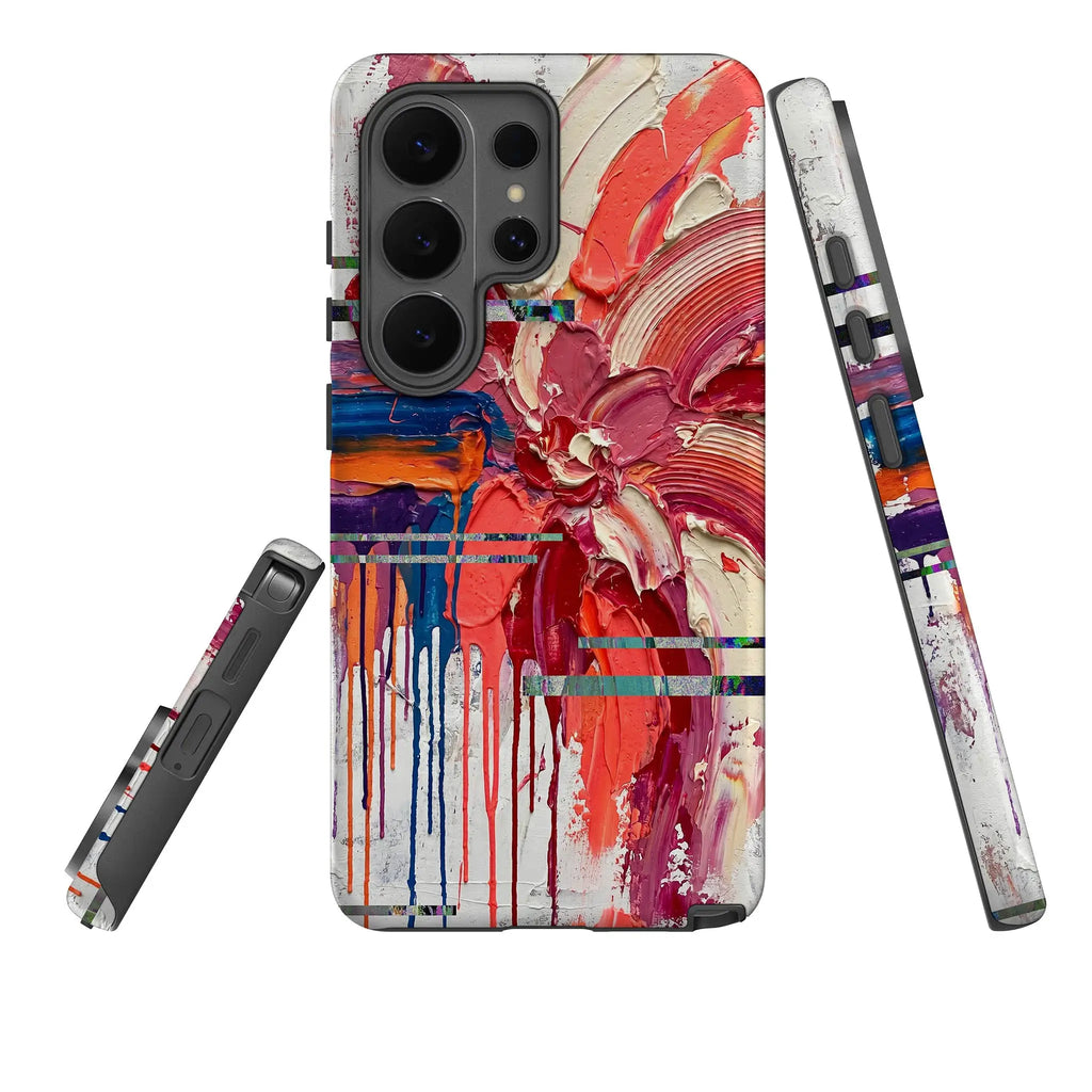 Abstract Florals by Frida Lövström — Tough Case for Samsung — Three Quarter — Finnaij