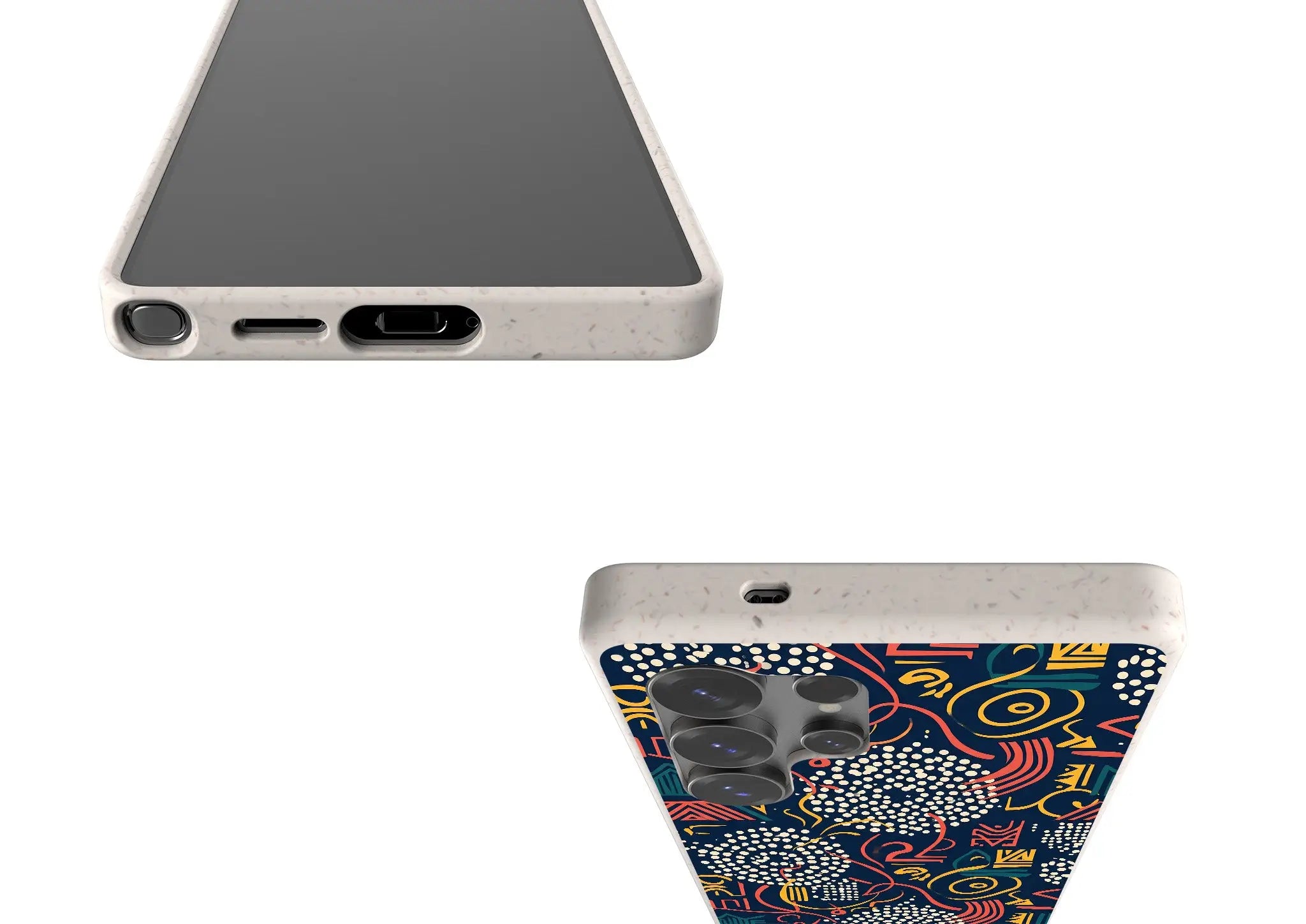 Adire Nightfall by Ada Okoye — Samsung Galaxy Bio-degradable Case — Finnaij
