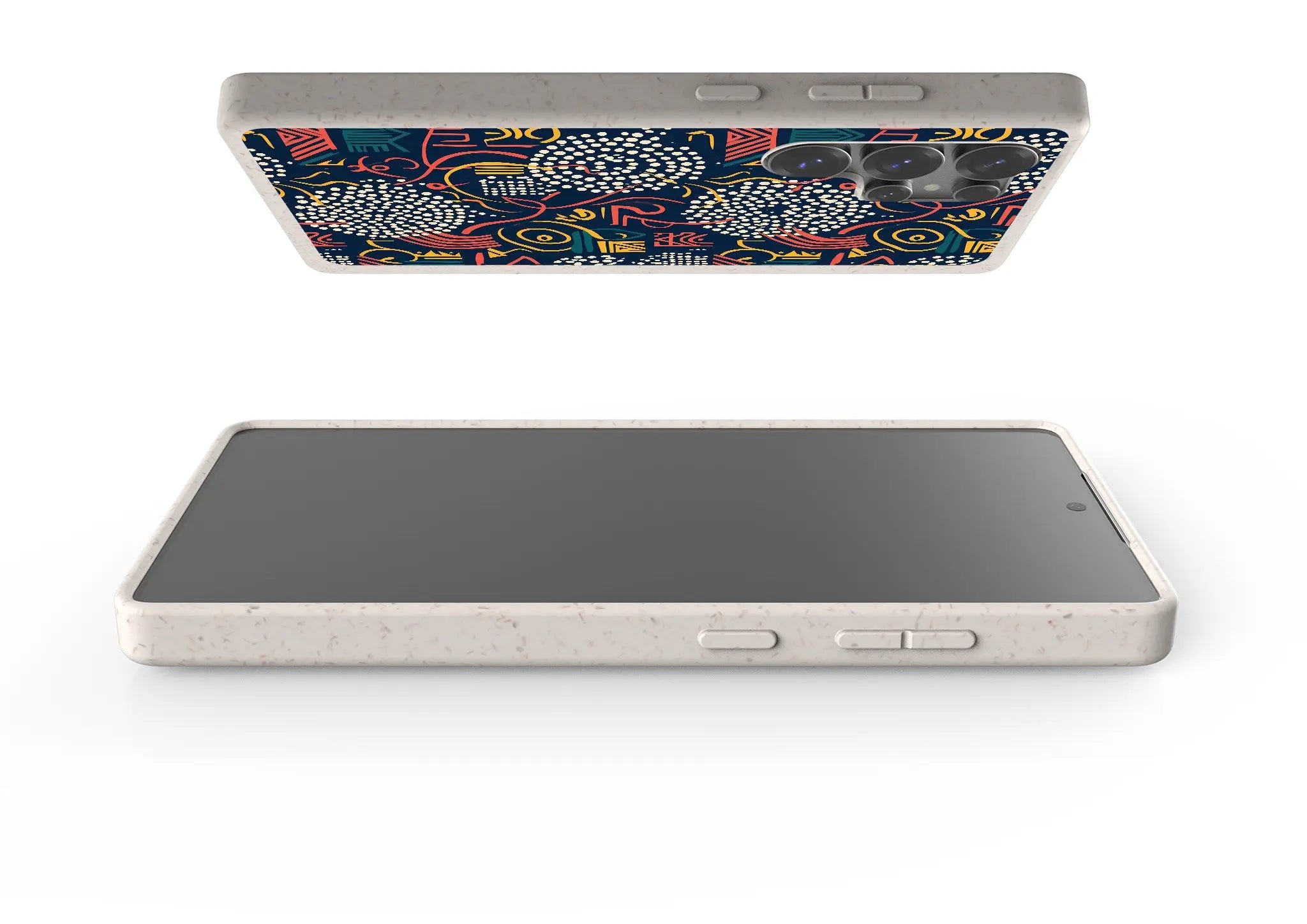 Adire Nightfall by Ada Okoye — Samsung Galaxy Bio-degradable Case — Finnaij