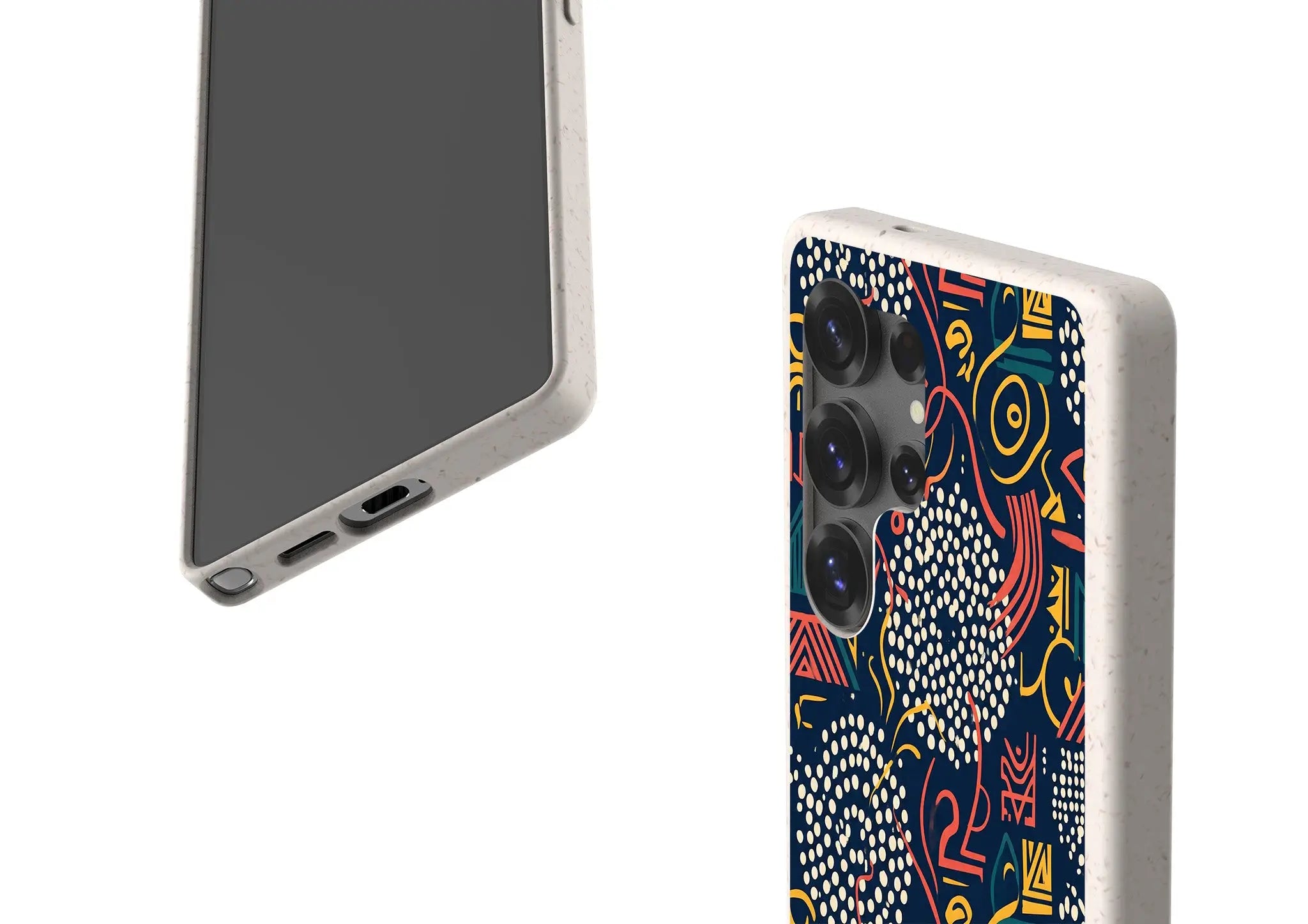 Adire Nightfall by Ada Okoye — Samsung Galaxy Bio-degradable Case — Finnaij