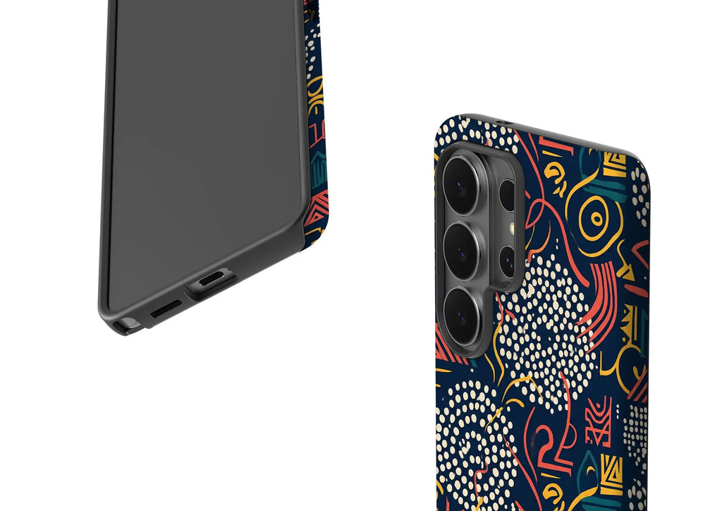 Adire Nightfall by Ada Okoye — Tough Case for Samsung — Finnaij
