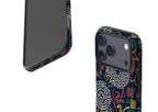 Adire Nightfall by Ada Okoye — Magsafe Tough Case for iPhone — Finnaij
