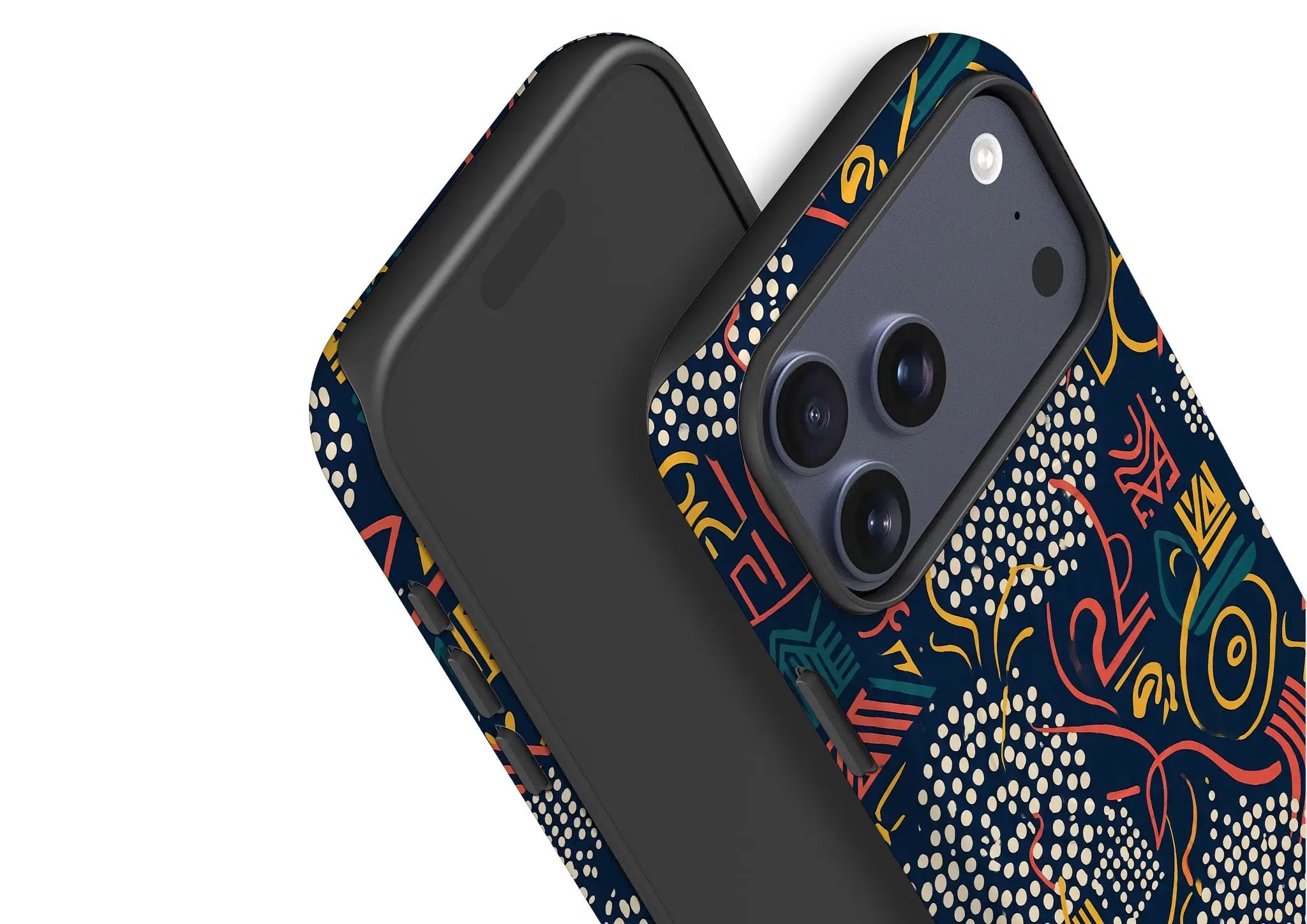 Adire Nightfall by Ada Okoye — Magsafe Tough Case for iPhone — Finnaij